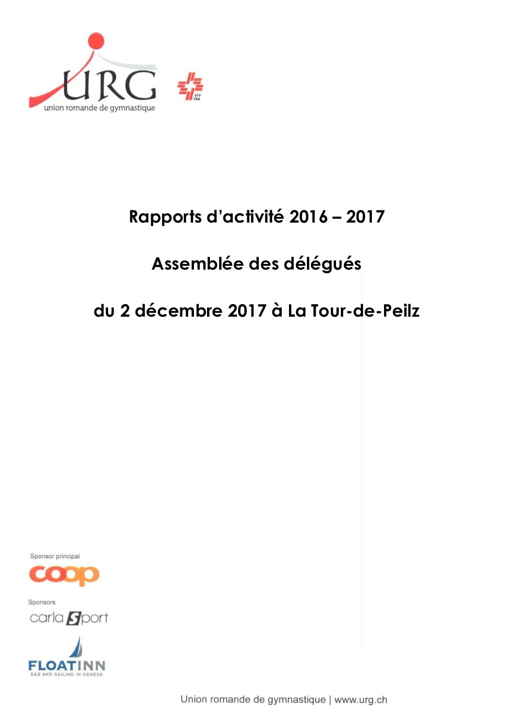 Rapport annuel 2016-2017