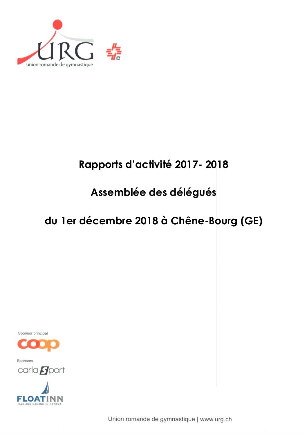 Rapport annuel 2017-2018