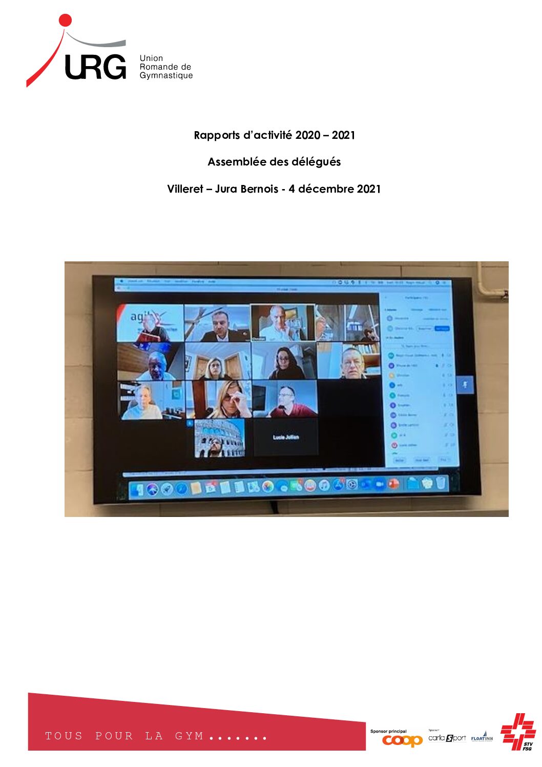 Rapport annuel 2020-2021